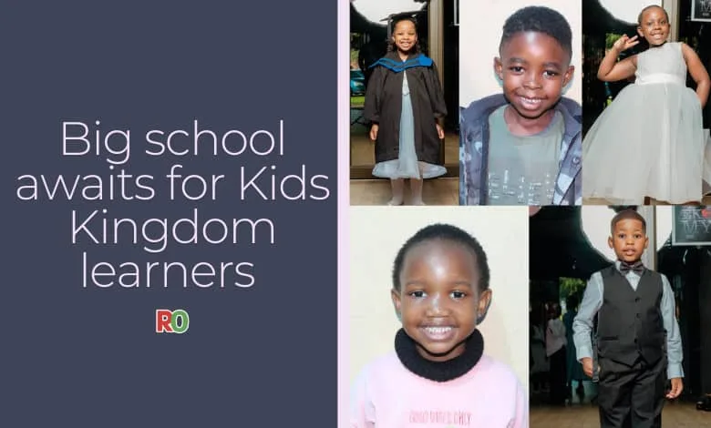 Grade R Learners at Kids Kingdom Excited for Grade 1