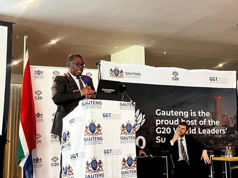 Lesufi Says Water Protests Expose Deeper Crisis