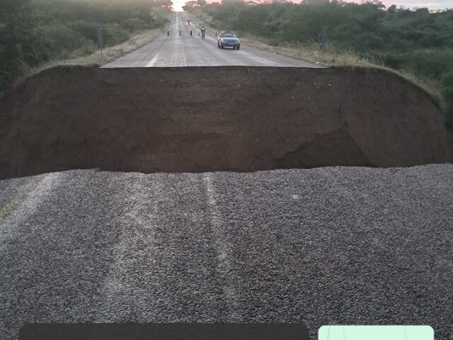 Orpen Road Closed After Collapse